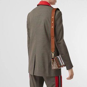 STRAP ONLY Burberry Bridle Brown Leather Strap